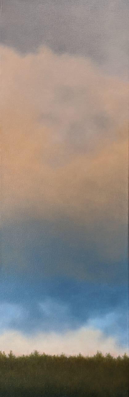 Sunlit | 30"x10" | Oil on Canvas