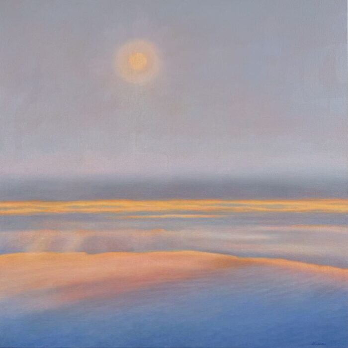 26°N  80°W - 36"x36" - Oil on Canvas