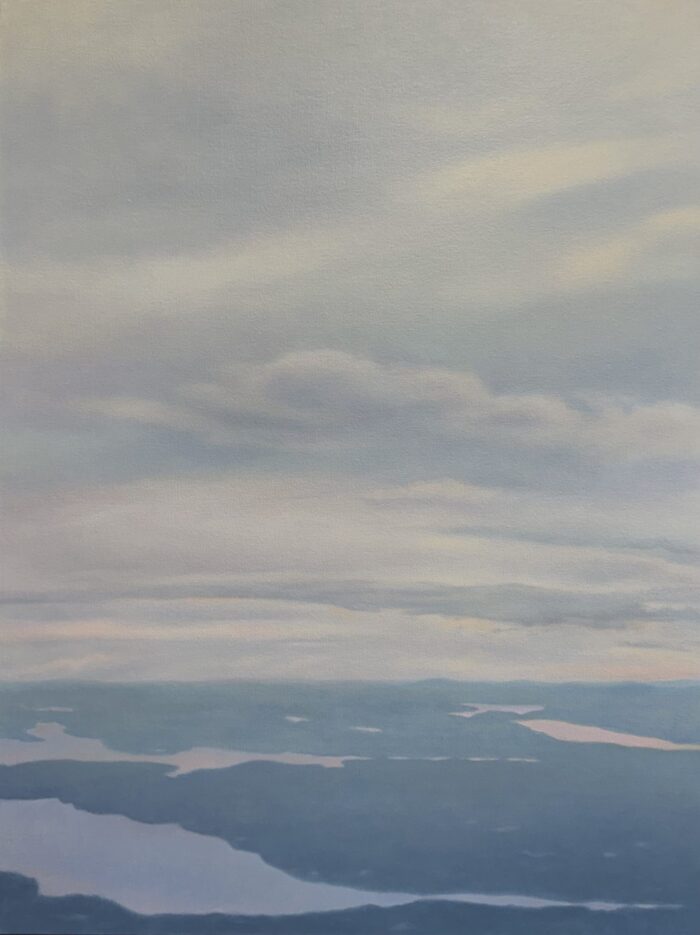 42°N 76°W | 40"x30" | Oil on Canvas