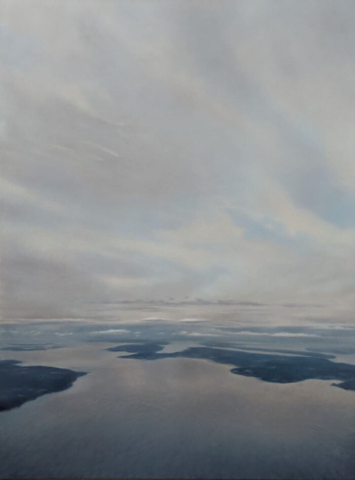 47°N 122°W | 40"x30" | Oil on Canvas