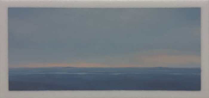 Meditation | 6"x12" | Oil on Marble
